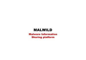 MTW-TIP – Malware Information Sharing Platform